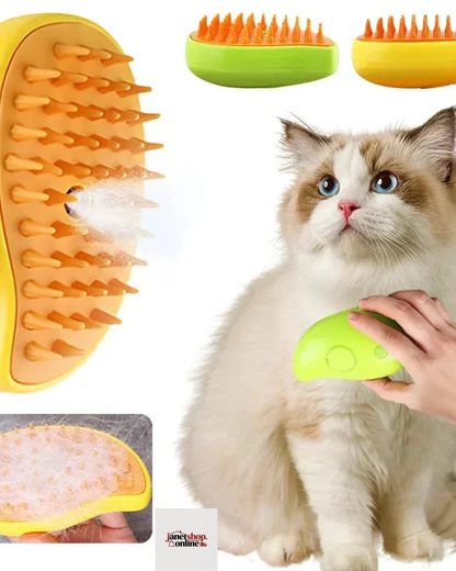Cepillo a Vapor para Mascotas”
